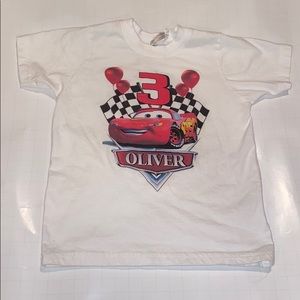 Birthday Mcqueen Cars shirt Oliver 3